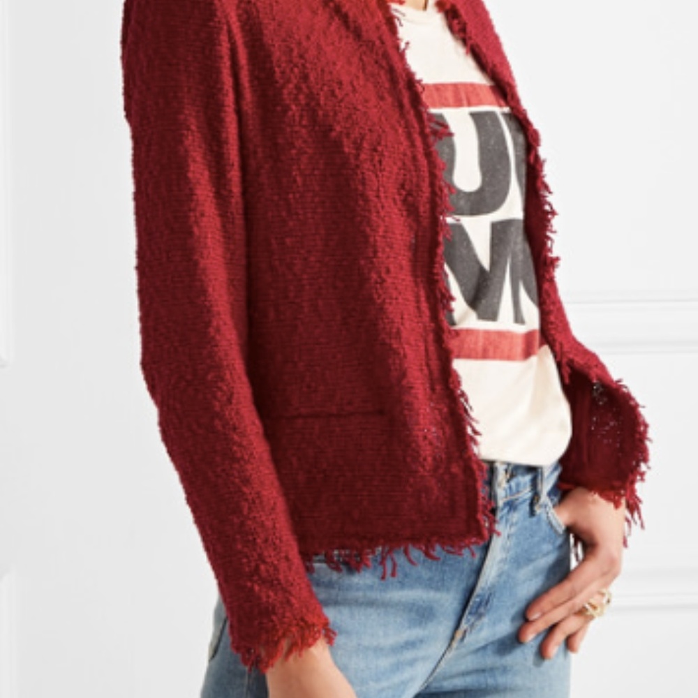 Iro Shavani Open-Front Fringe - Great Condition